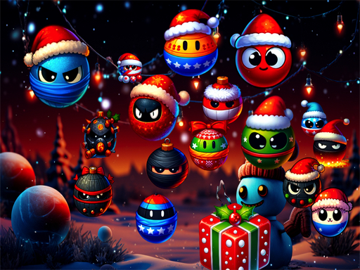 Christmas Rush : Red And Friend Balls