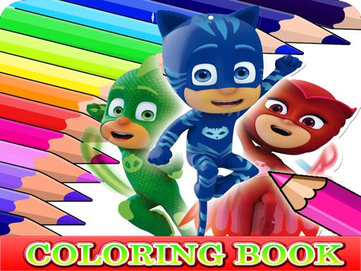 Coloring Book For Pj Masks