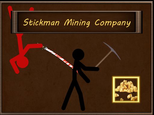 Stickman Idle Clicker Miner: Imposter Among Us