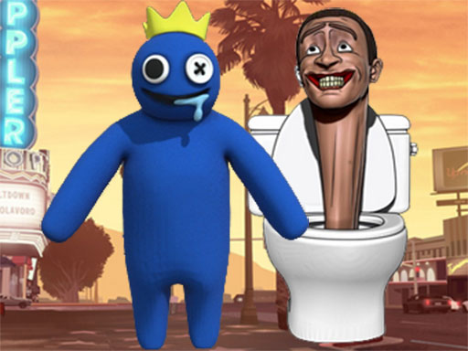 Rainbow Monster Vs Skibidi Toilet