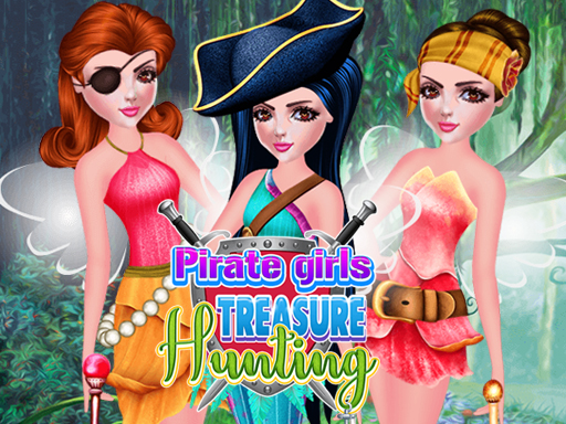 Pirate Girls Treasure Hunting