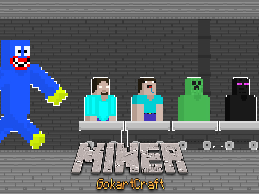 Miner Gokartcraft - 4 Player