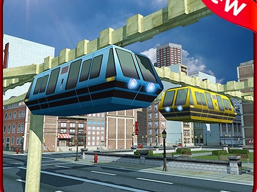 Sky Train Driving 2022 : Train 3d Game Simulator