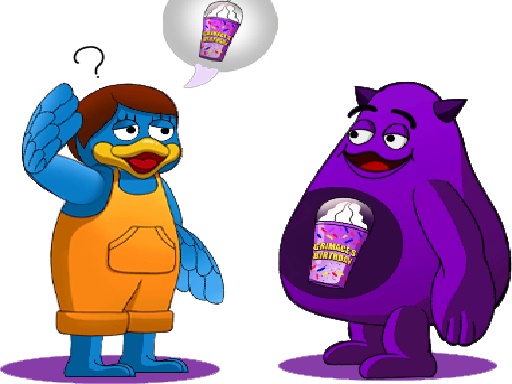 Grimace Monster Dop Story